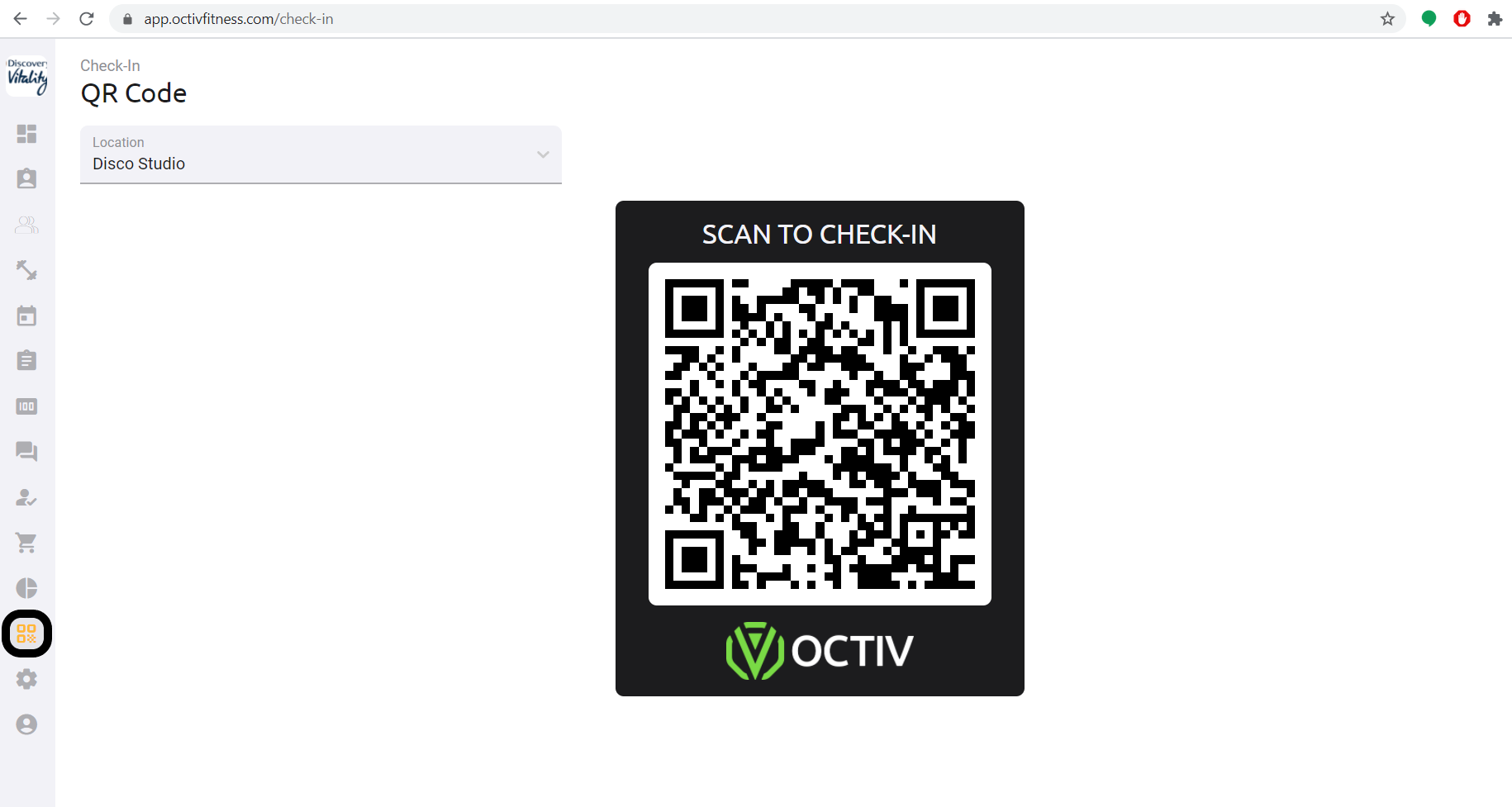 Octiv & Vitality - Studio Guide